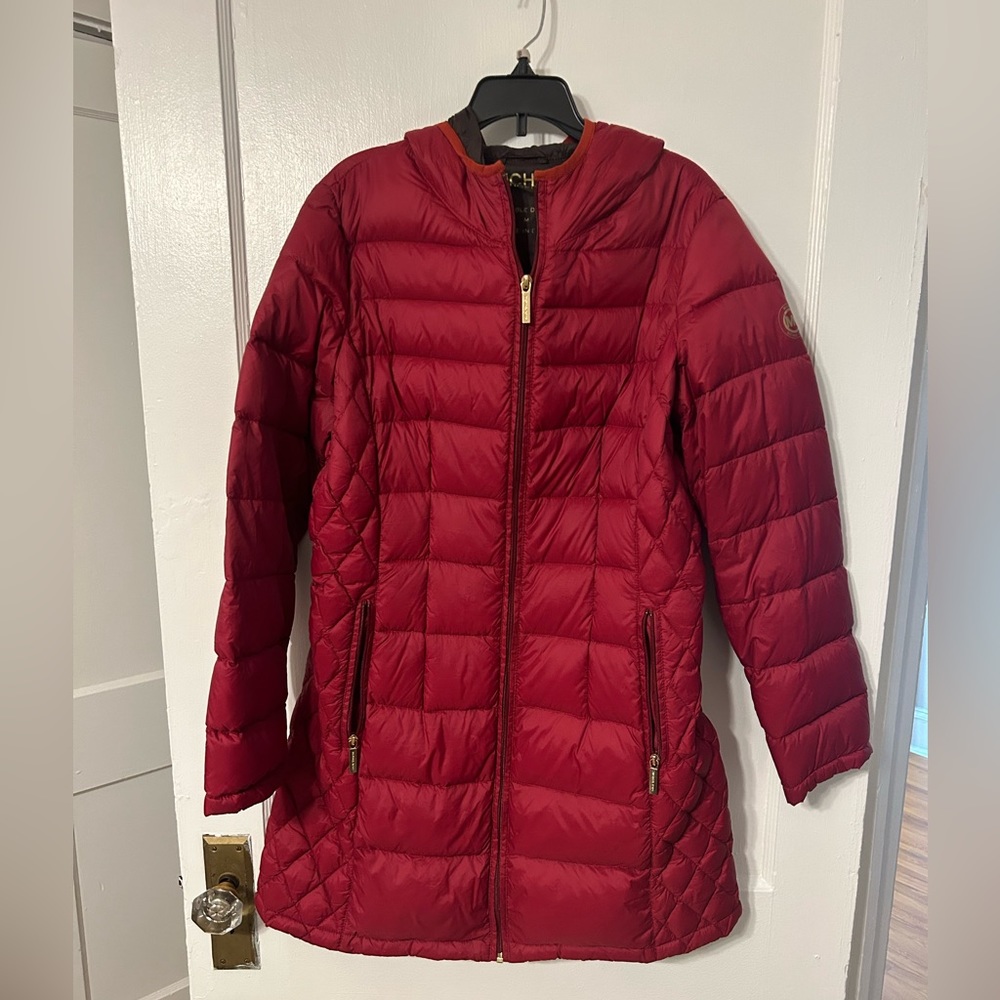 Michael kors like new puffer coat